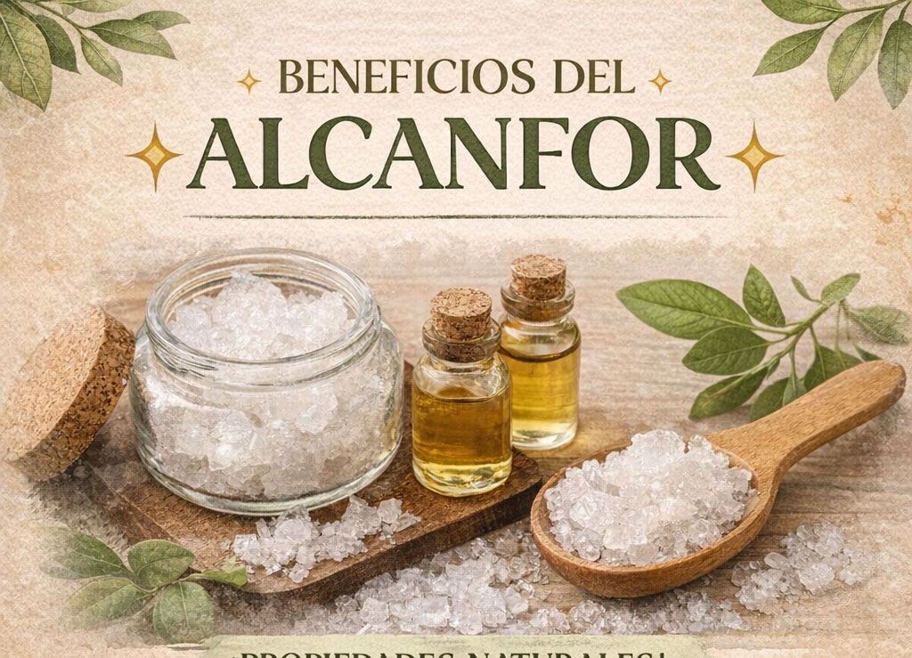 Beneficios del alcanfor